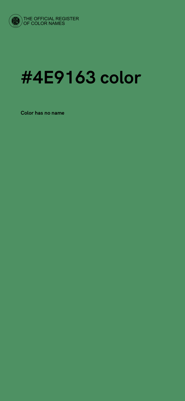 #4E9163 color image