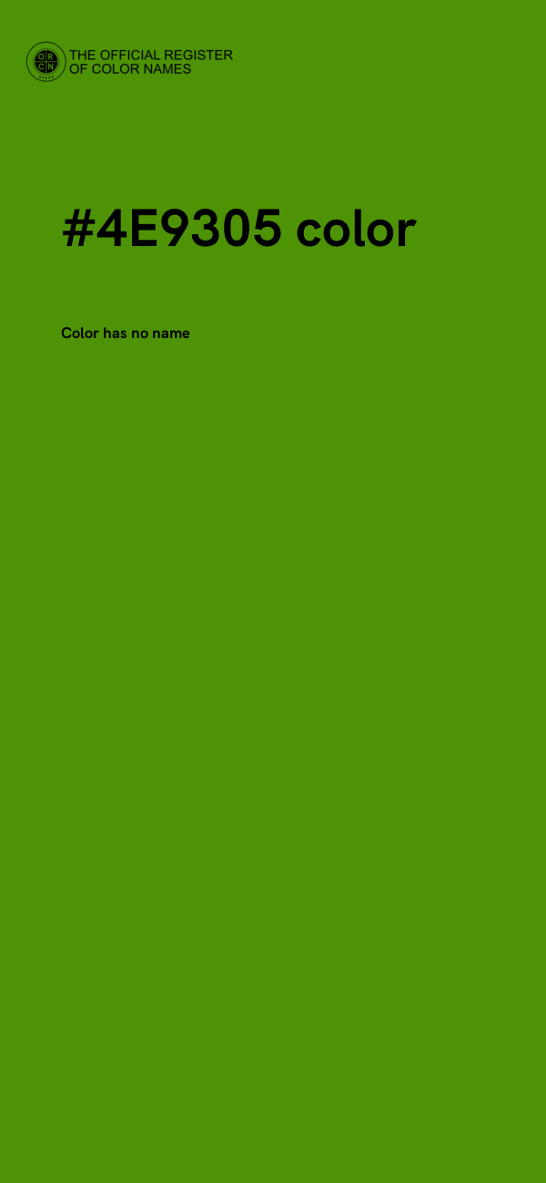 #4E9305 color image