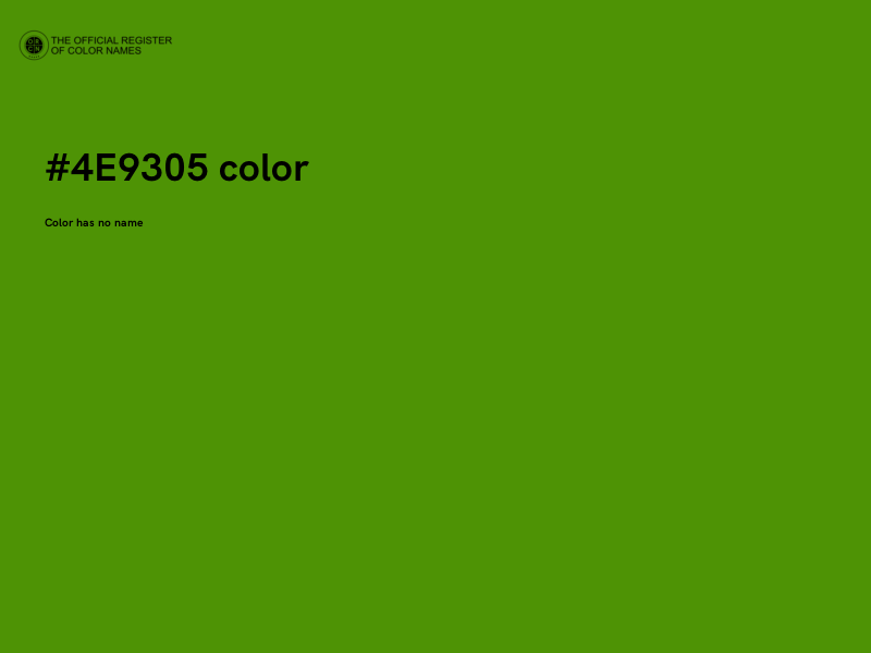 #4E9305 color image