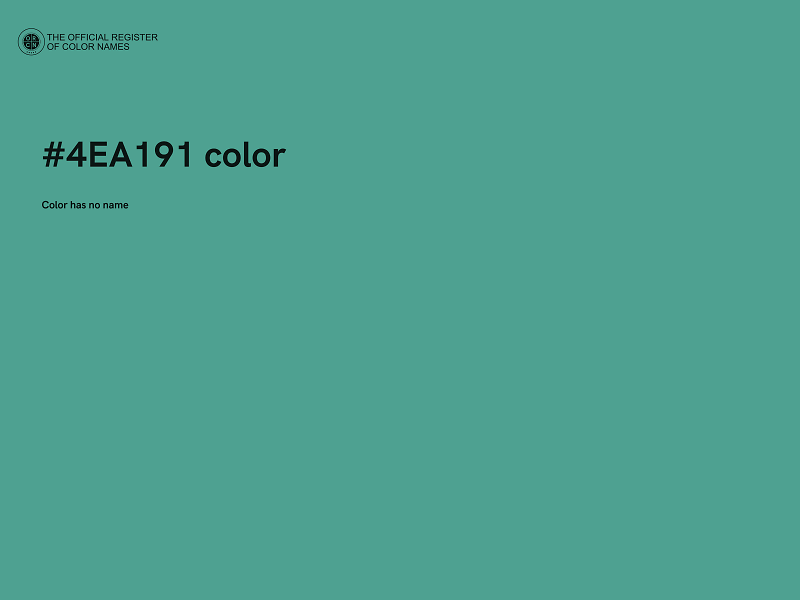 #4EA191 color image