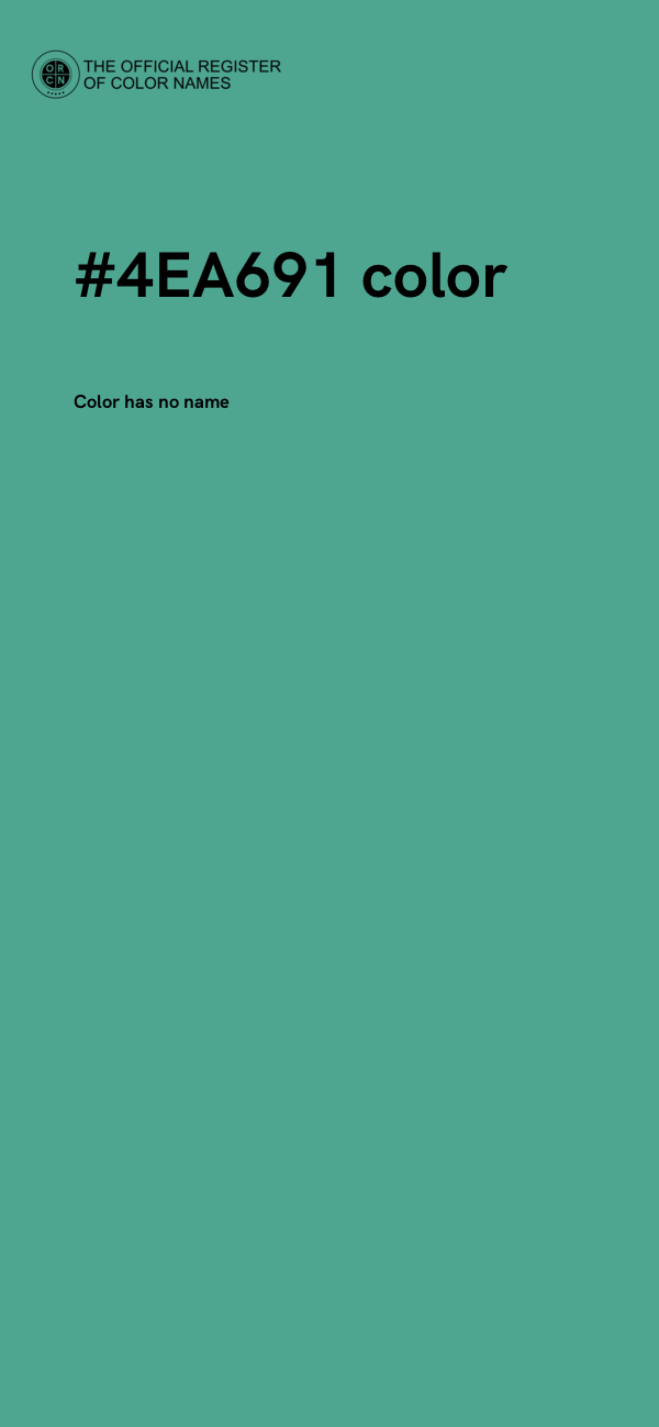 #4EA691 color image