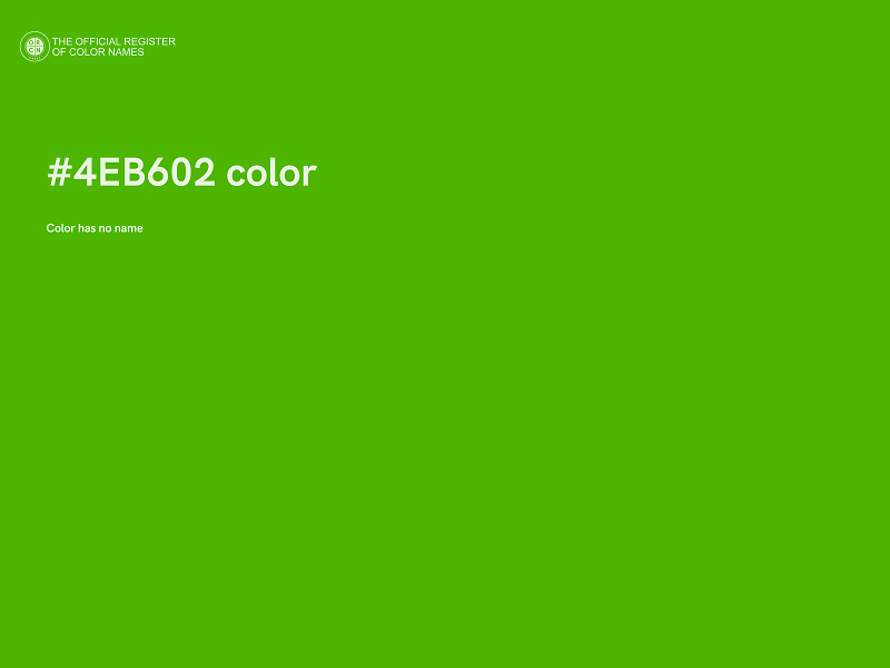 #4EB602 color image