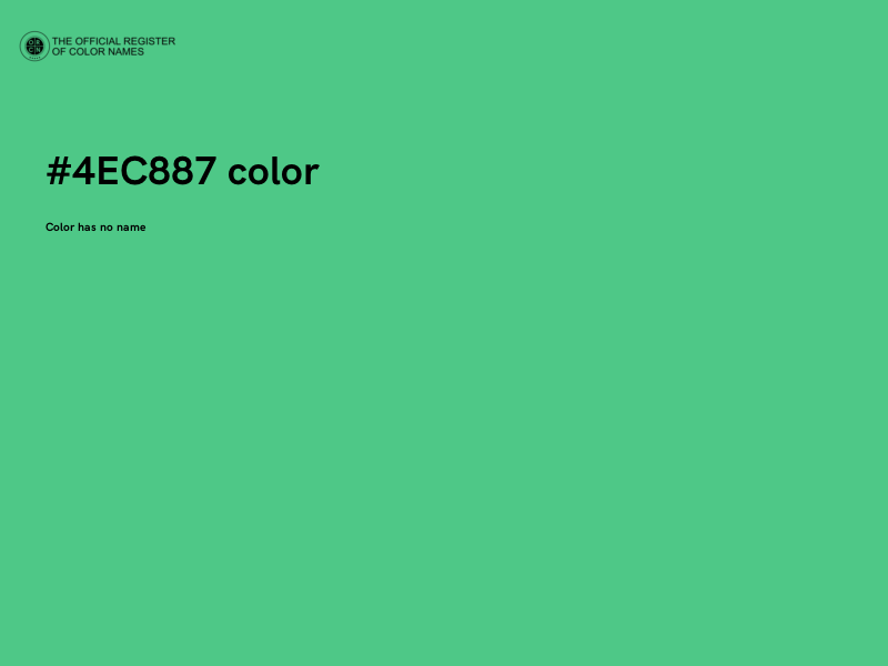 #4EC887 color image