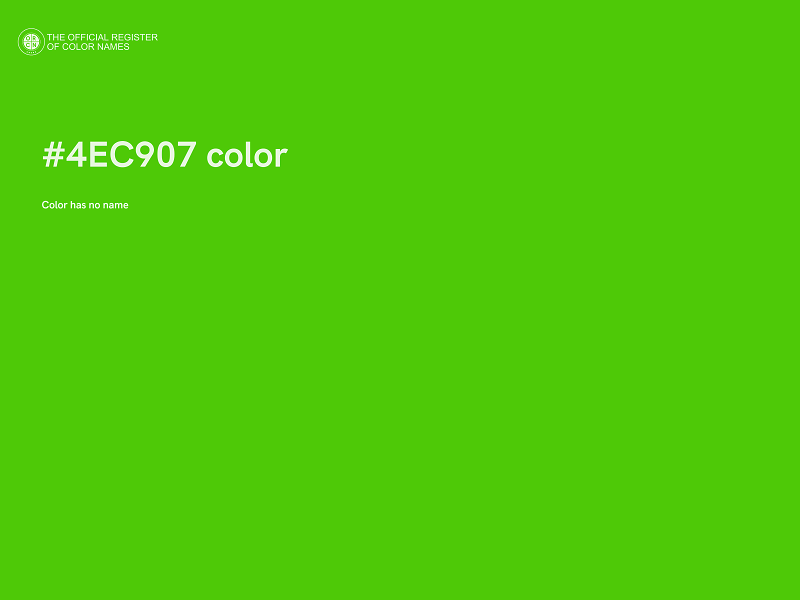 #4EC907 color image