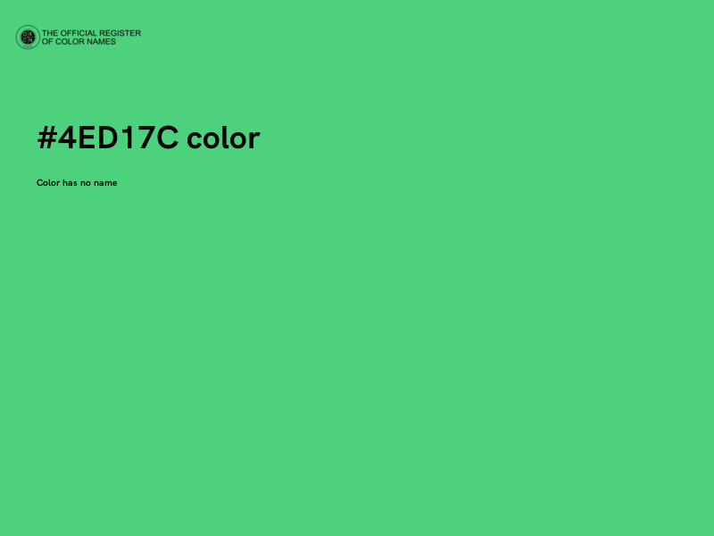 #4ED17C color image