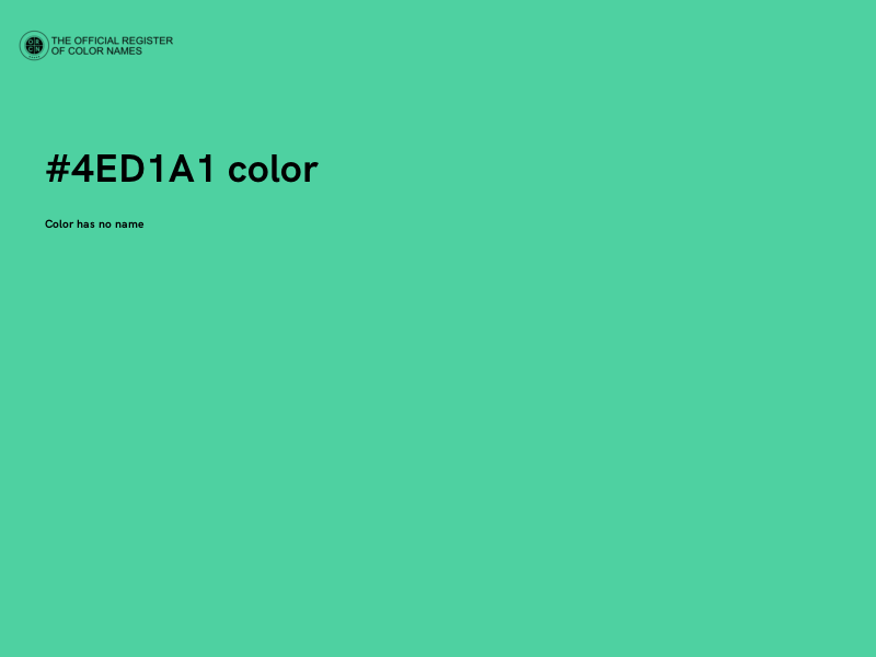 #4ED1A1 color image