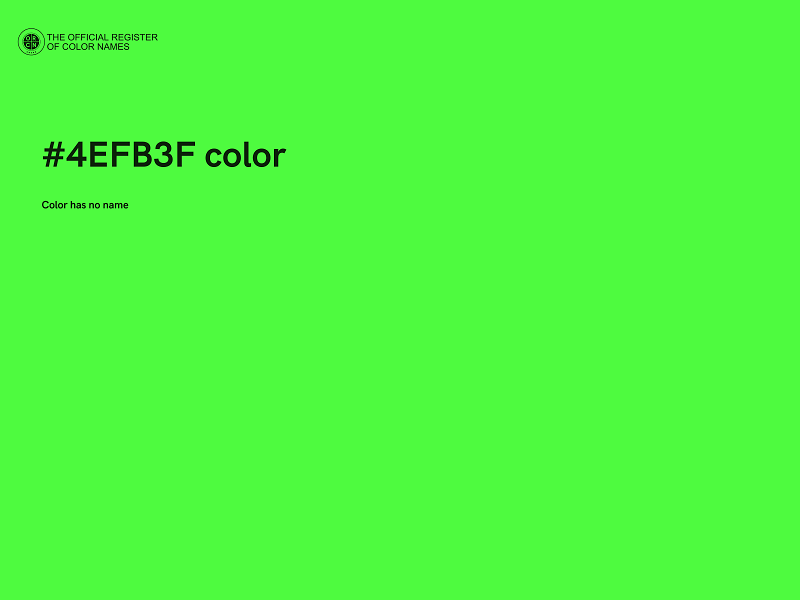 #4EFB3F color image