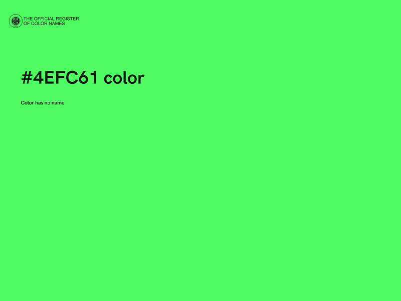 #4EFC61 color image