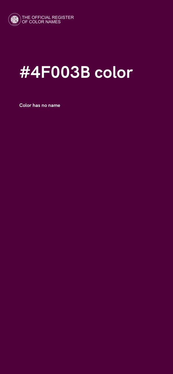 #4F003B color image