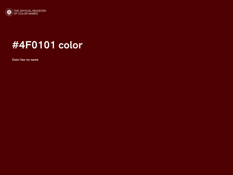 #4F0101 color image