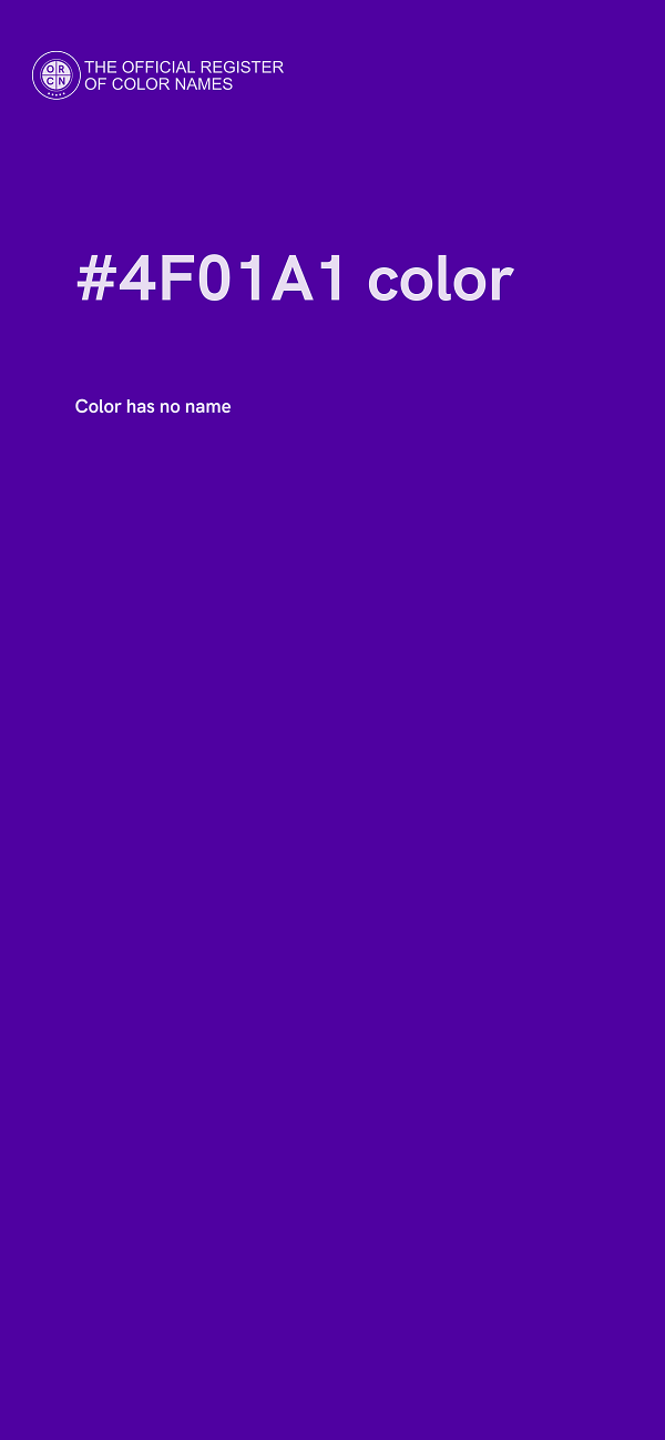 #4F01A1 color image