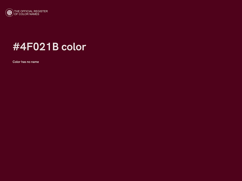 #4F021B color image