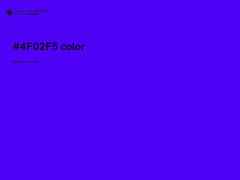 #4F02F5 color image