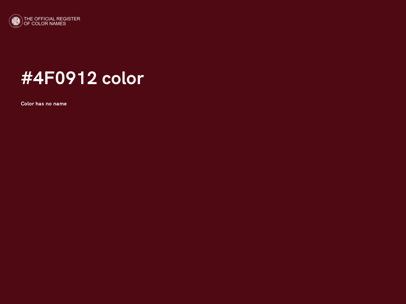 #4F0912 color image