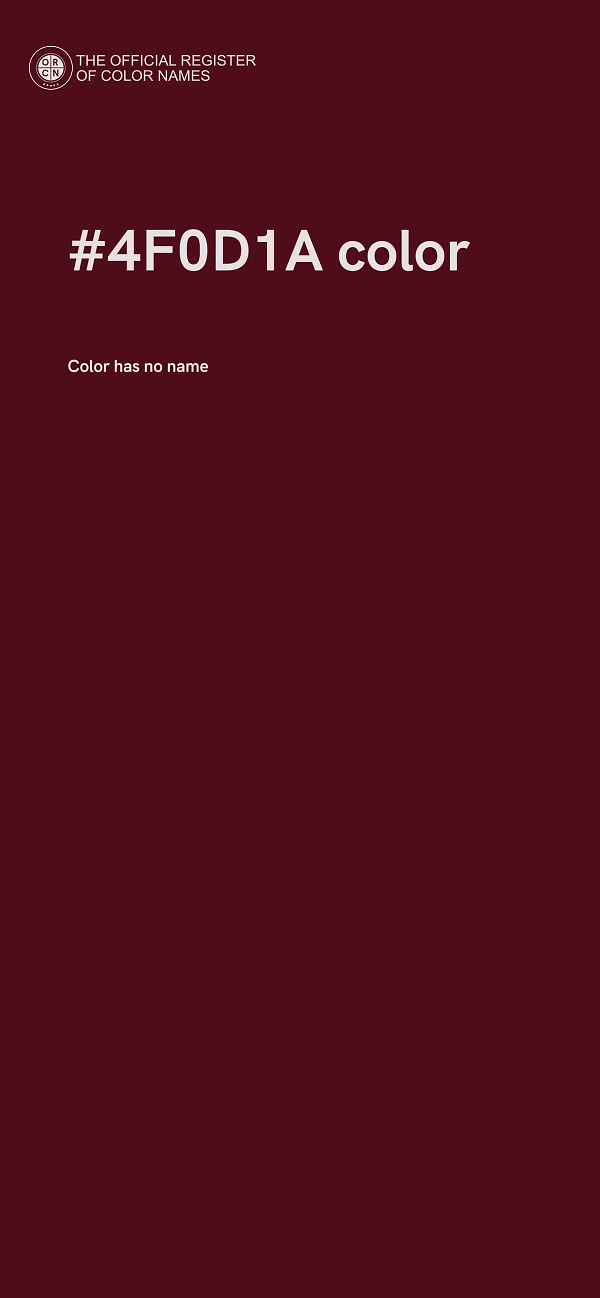 #4F0D1A color image