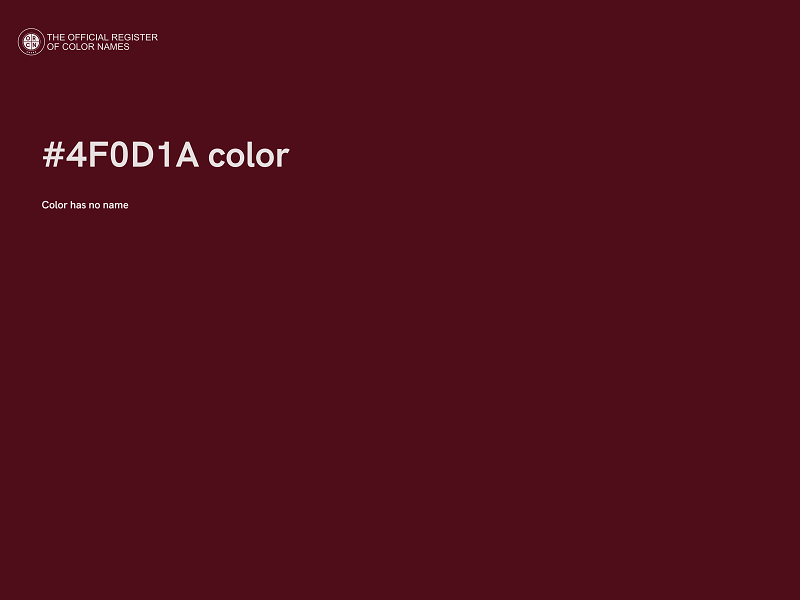#4F0D1A color image