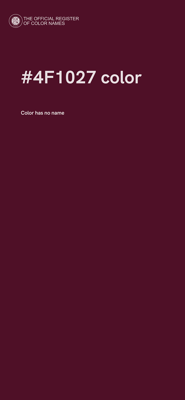 #4F1027 color image