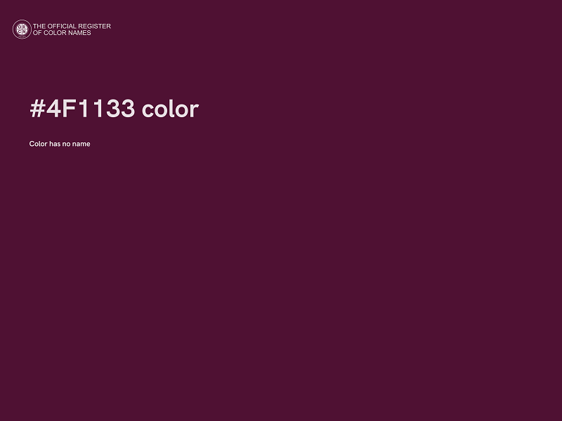 #4F1133 color image