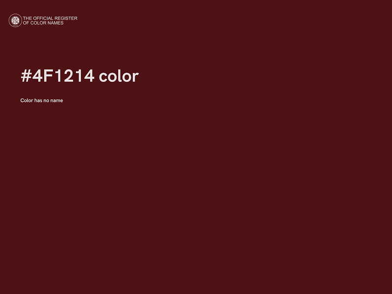 #4F1214 color image