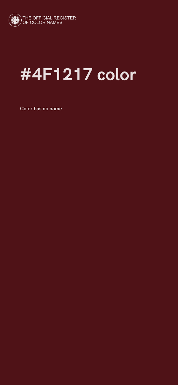 #4F1217 color image