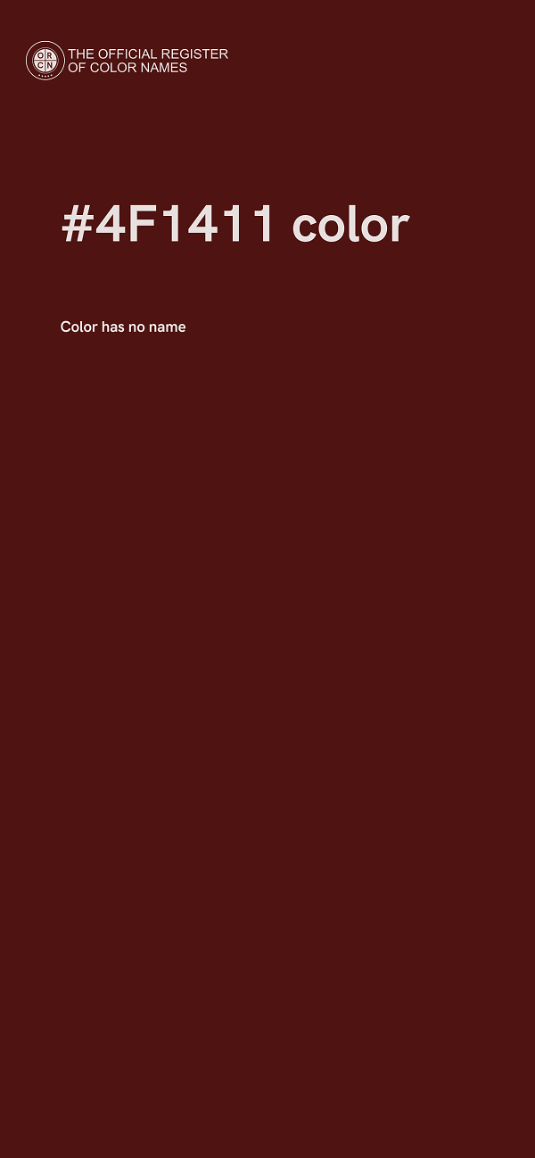 #4F1411 color image