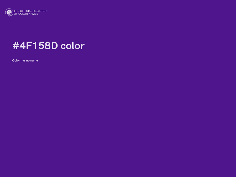 #4F158D color image