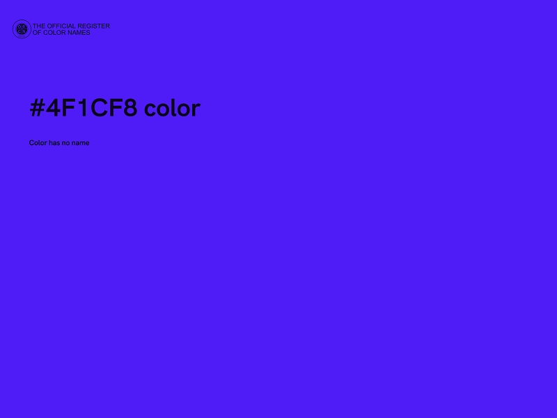 #4F1CF8 color image