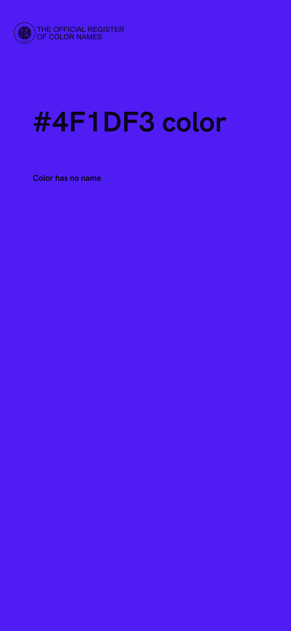 #4F1DF3 color image