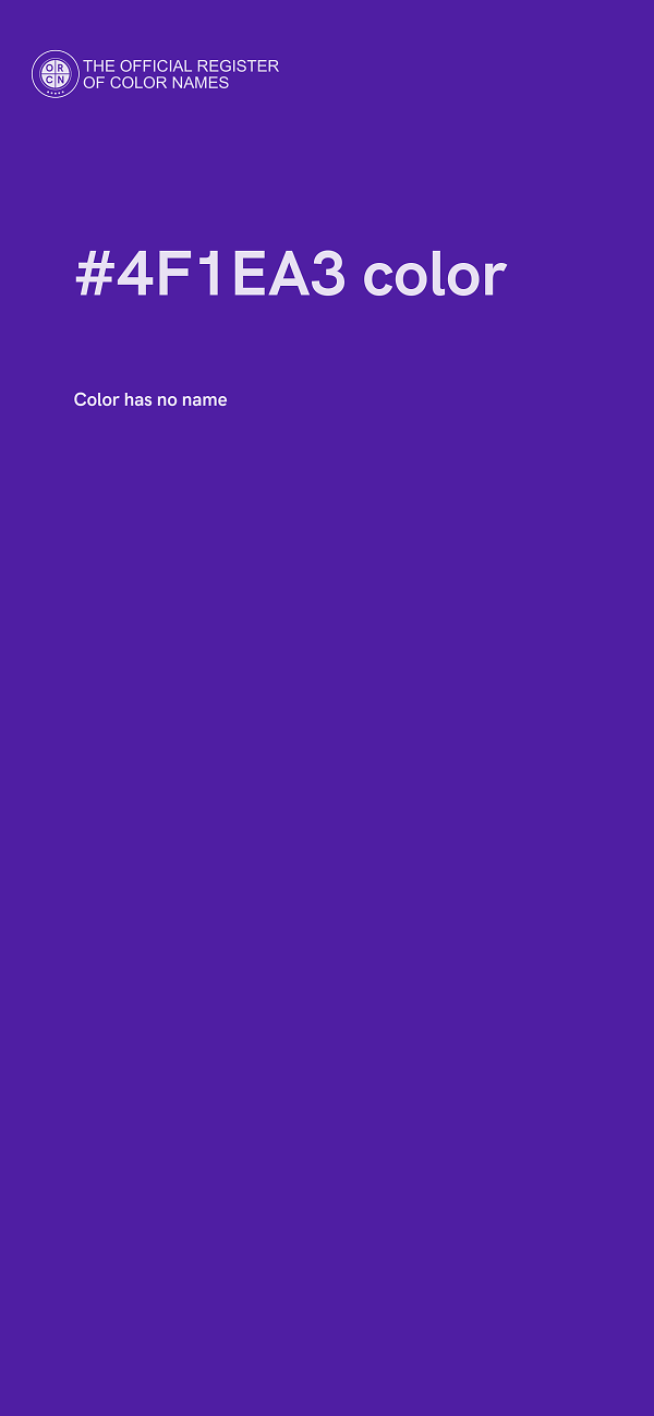 #4F1EA3 color image