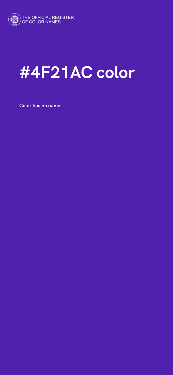 #4F21AC color image