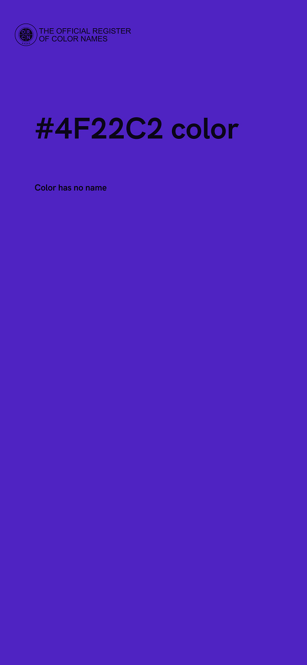 #4F22C2 color image