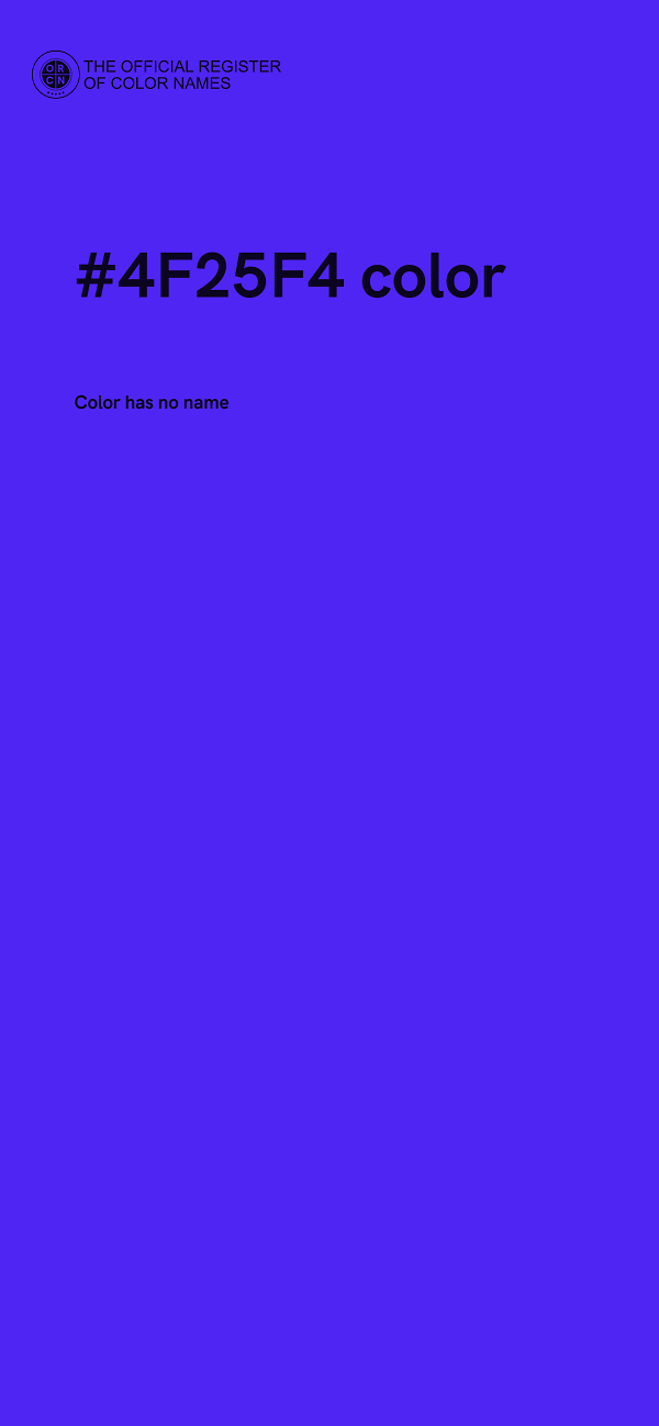 #4F25F4 color image