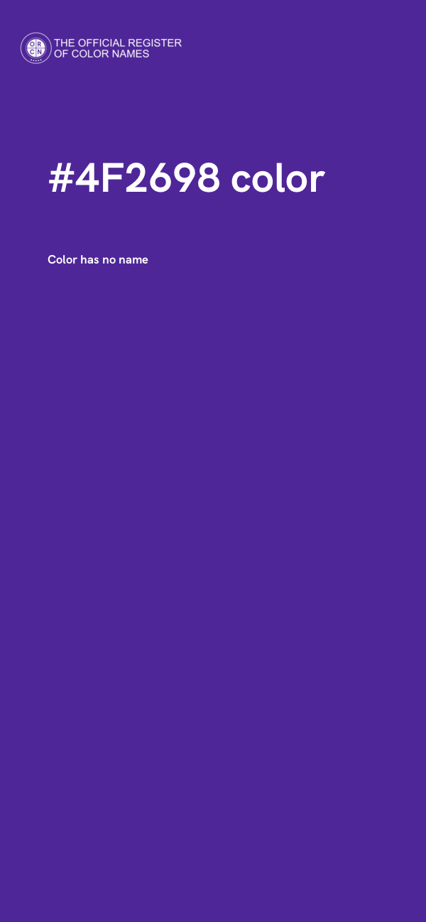 #4F2698 color image