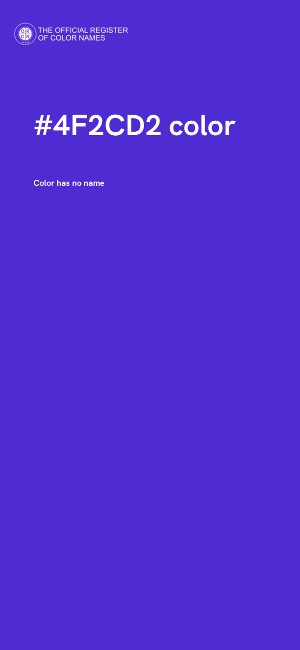 #4F2CD2 color image