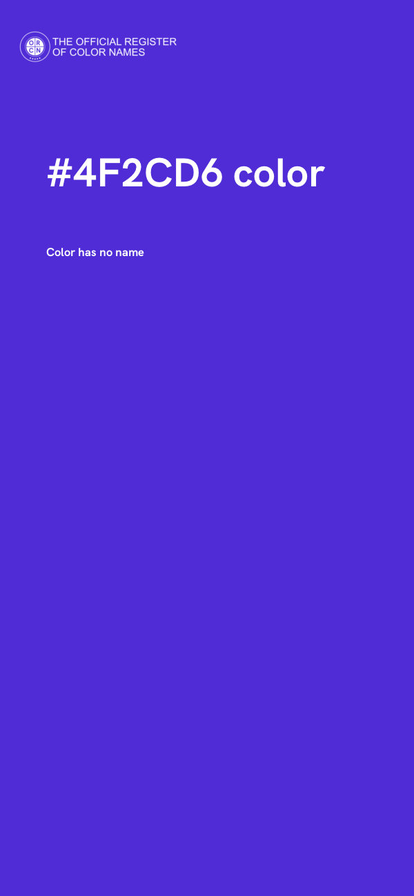 #4F2CD6 color image