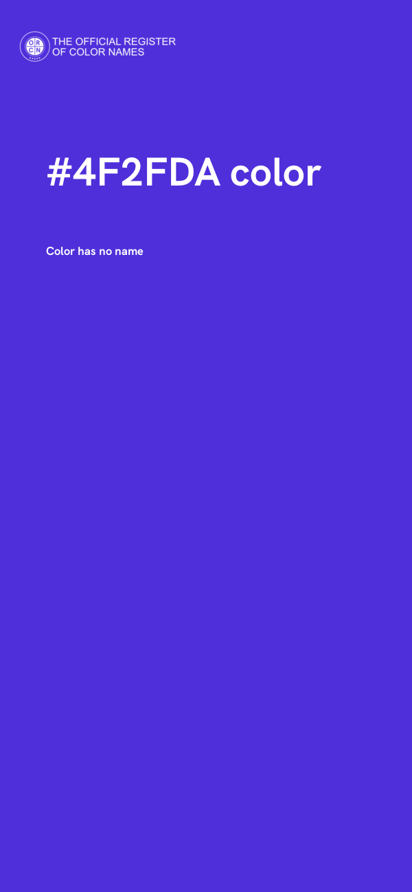 #4F2FDA color image