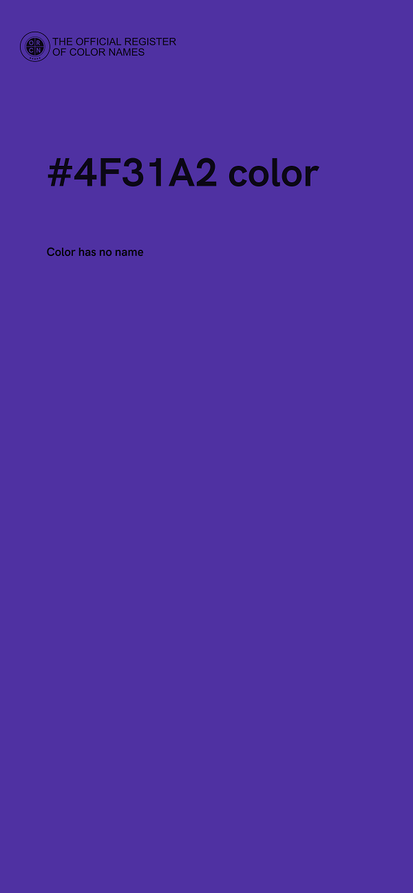 #4F31A2 color image