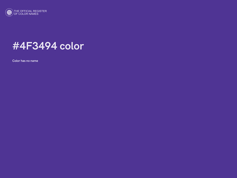 #4F3494 color image