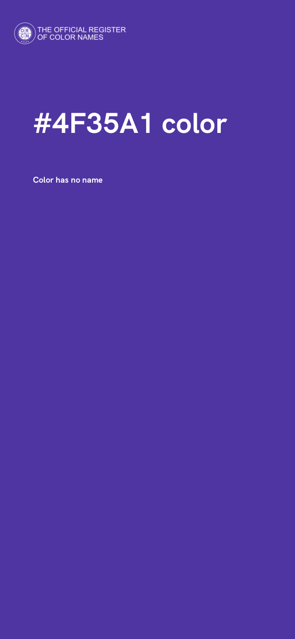 #4F35A1 color image