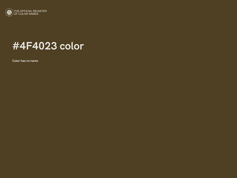 #4F4023 color image