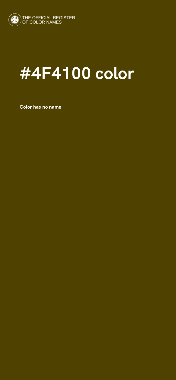 #4F4100 color image
