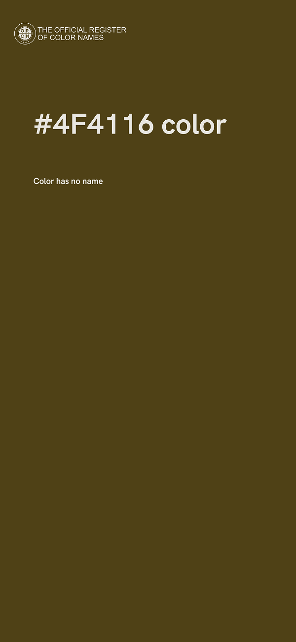 #4F4116 color image