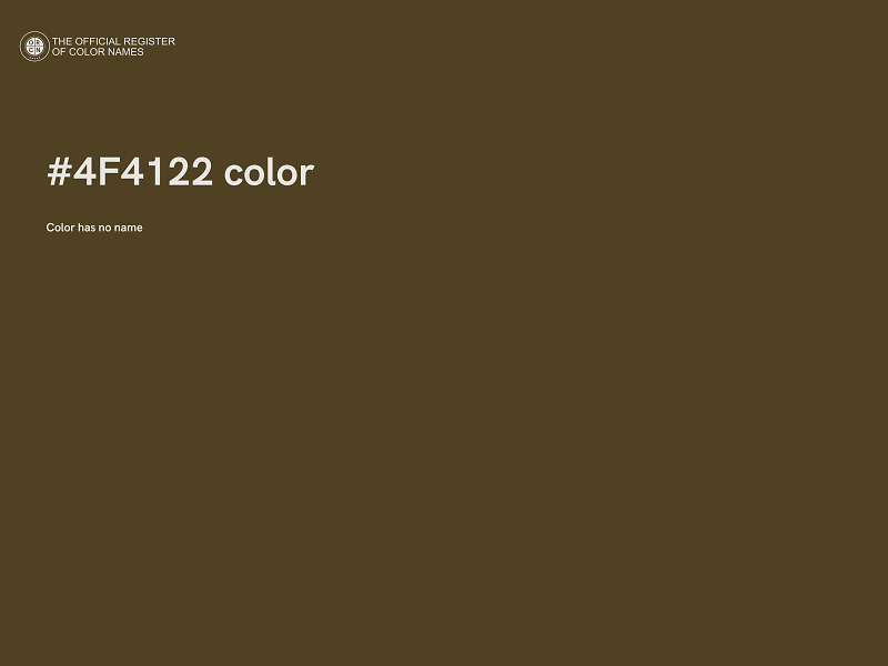 #4F4122 color image