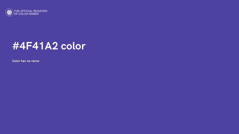 #4F41A2 color image