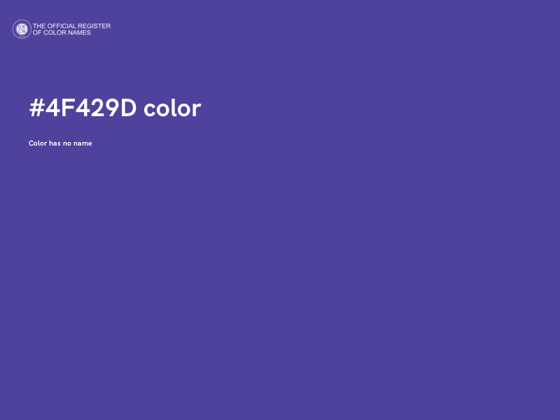 #4F429D color image