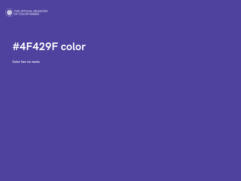 #4F429F color image