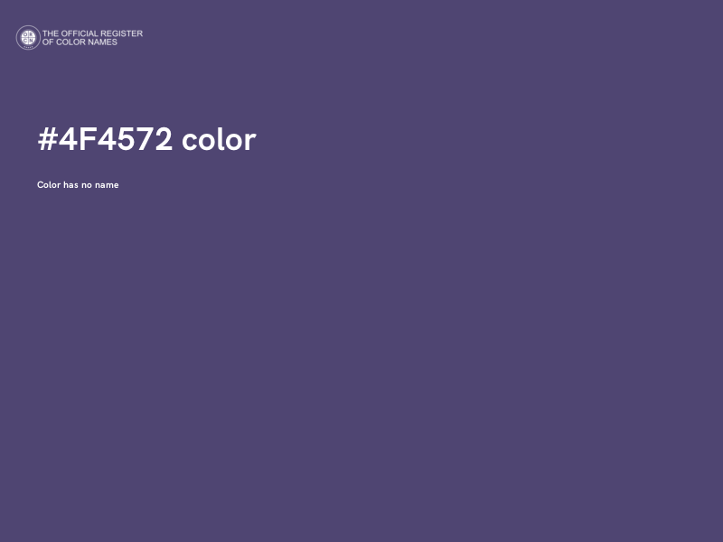#4F4572 color image