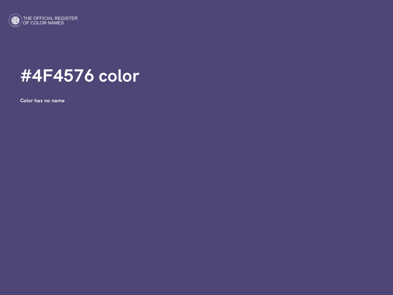 #4F4576 color image