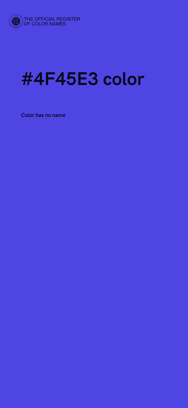 #4F45E3 color image