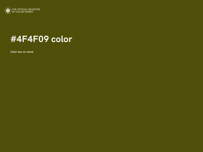#4F4F09 color image